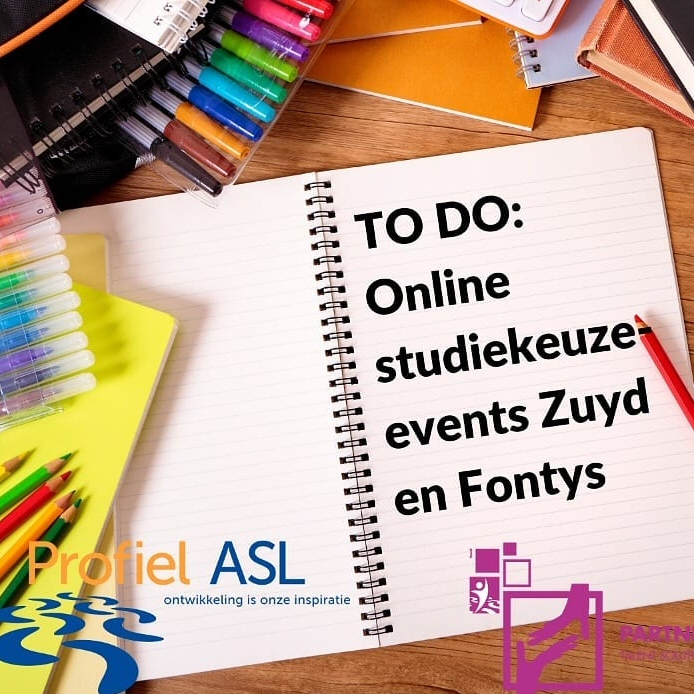 Online studiekeuze events